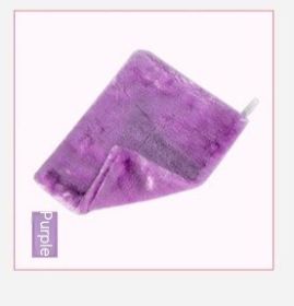 Kitchen Cleaning Towel Lazy Rag Wood Fiber Cloth Bright Silk Rag (Option: Purple-23x 26cm)