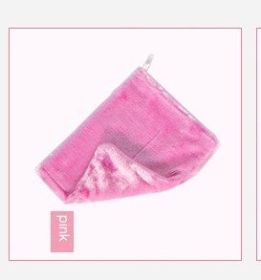 Kitchen Cleaning Towel Lazy Rag Wood Fiber Cloth Bright Silk Rag (Option: Pink-23x 26cm)